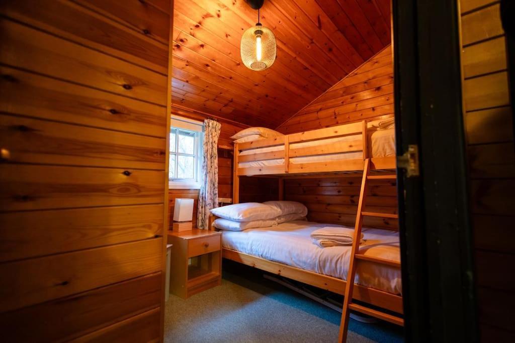 Cozy Norwegian Style Log Cabin In Rural Snowdonia - 2 Bedrooms & Parking By Seren Short Stays Ffestiniog 外观 照片