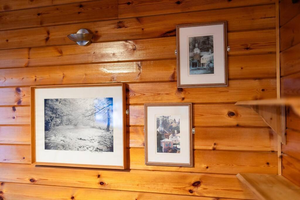 Cozy Norwegian Style Log Cabin In Rural Snowdonia - 2 Bedrooms & Parking By Seren Short Stays Ffestiniog 外观 照片